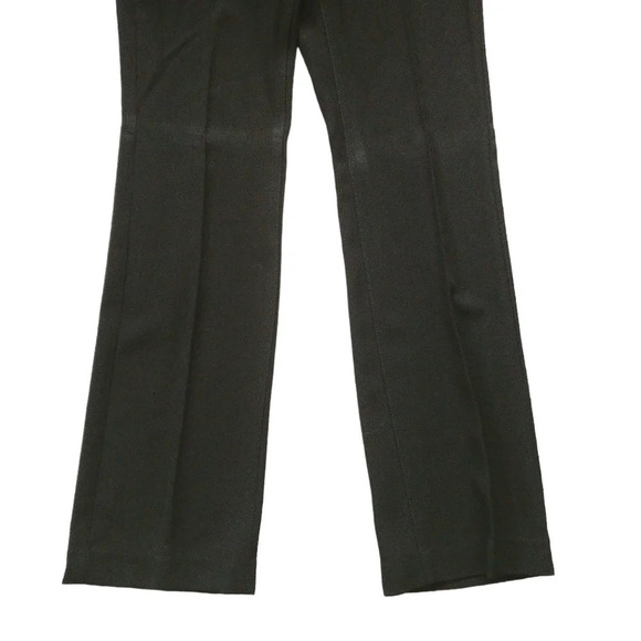 Le Grenier  Bootcut Black Trousers 4/5 - Picture 4 of 6